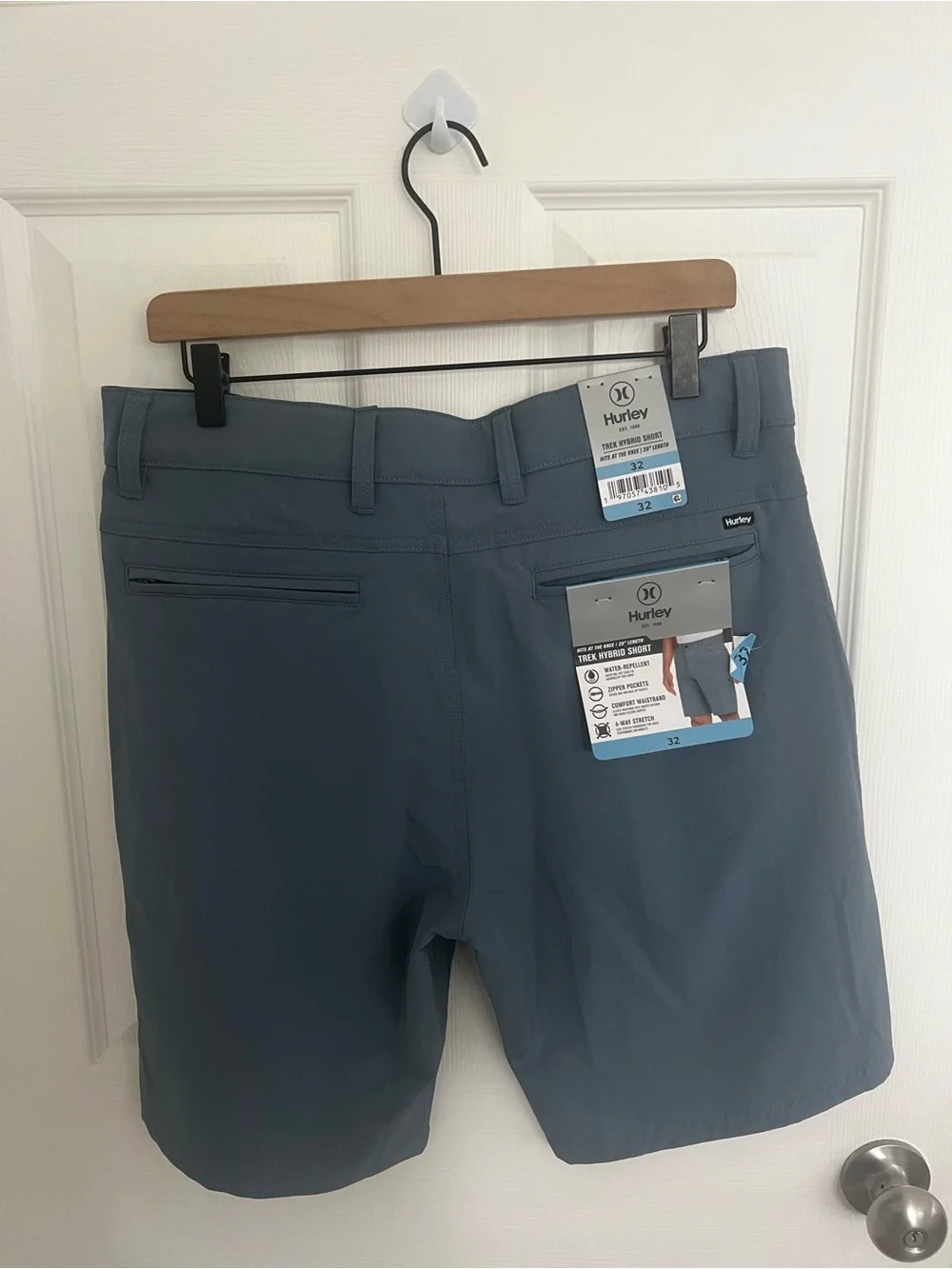 Hurley Men's Athletic Shorts‎ in Slate Blue